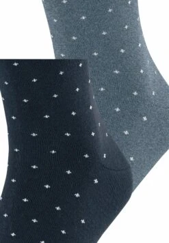 ESPRIT Fine Dot 2-Pack With Pattern - Sokken - Dark Blue -ESPRIT Winkel d83b78278c6843a19c46742a711b72de