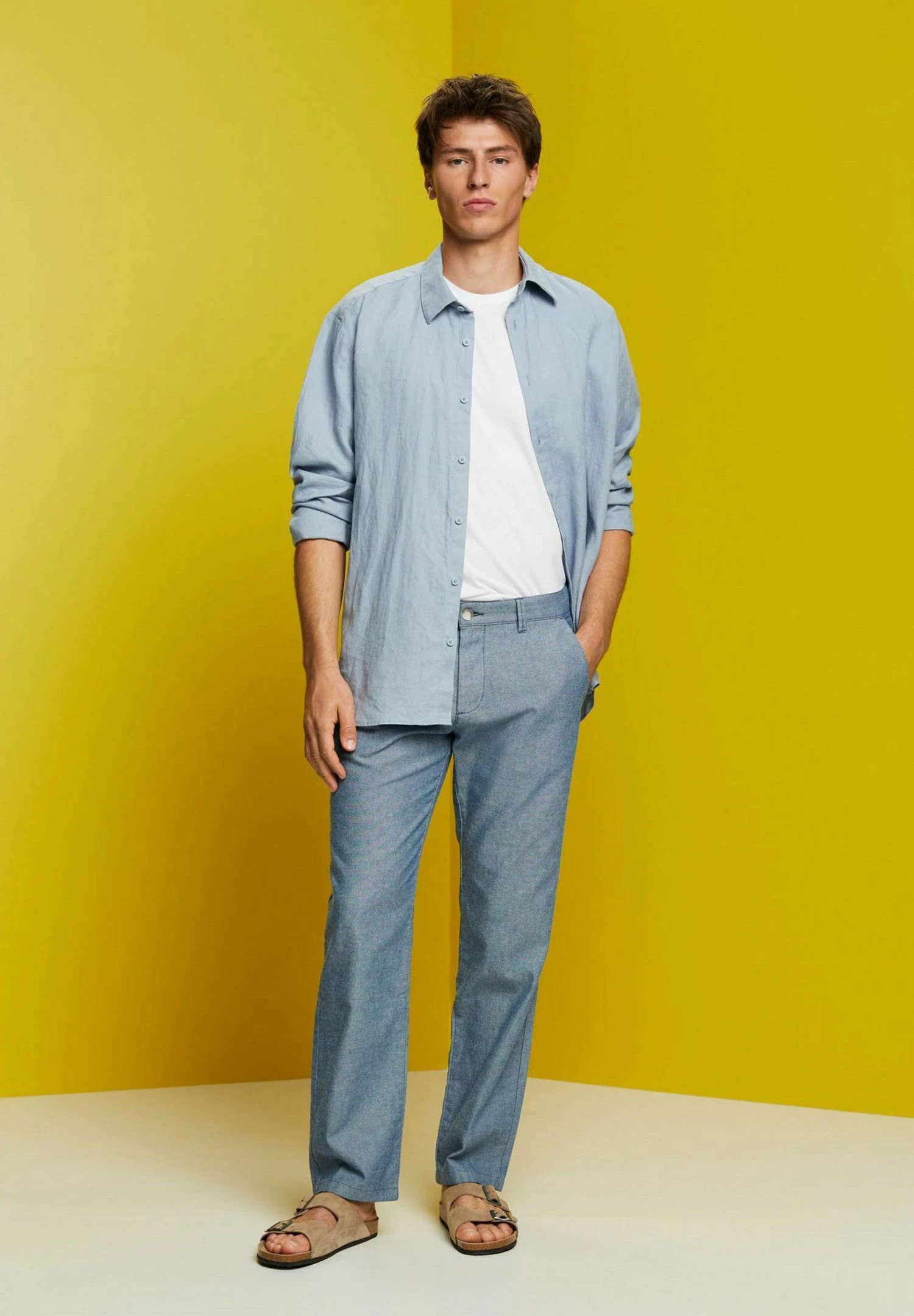 Edc By Esprit Broek - Blue 3 Edc By Esprit Broek - Blue - Afbeelding 3