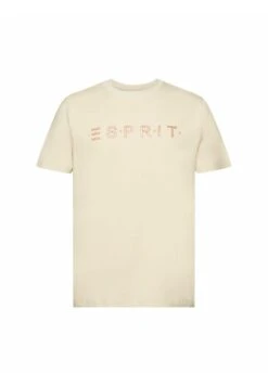 ESPRIT Mit Logo - T-Shirt Print - Beige -ESPRIT Winkel daa8d4f0570b44ec9cbd1f8e49aaa4bb