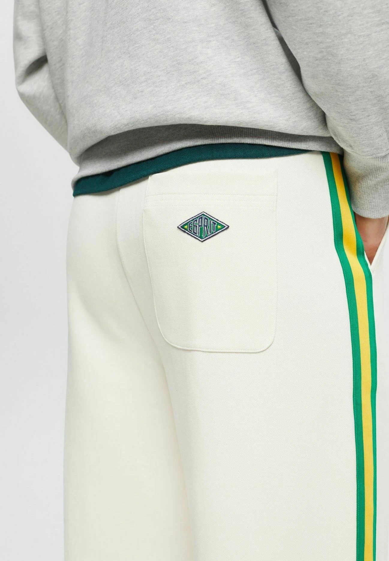 ESPRIT Mit Weitem Bein - Broek - Off White 4 ESPRIT Mit Weitem Bein - Broek - Off White - Afbeelding 4