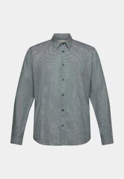 ESPRIT Schmal GeschnittenesMit Allover Dessin - Overhemd - Dark Teal Green -ESPRIT Winkel db4b3c8715c549c685fb066405dadf66