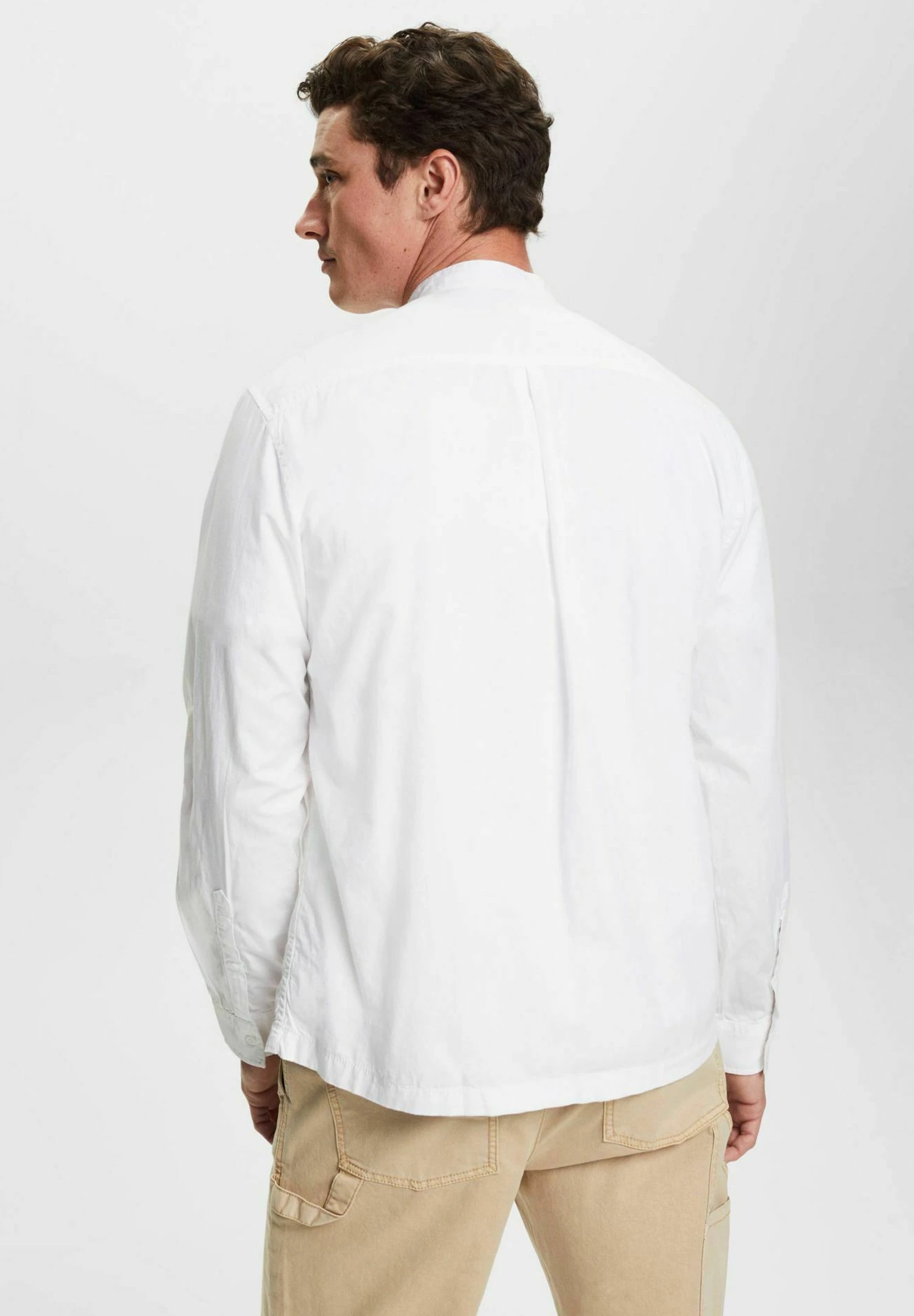 Edc By Esprit Mit Stehkragen - Overhemd - White 3 Edc By Esprit Mit Stehkragen - Overhemd - White - Afbeelding 3