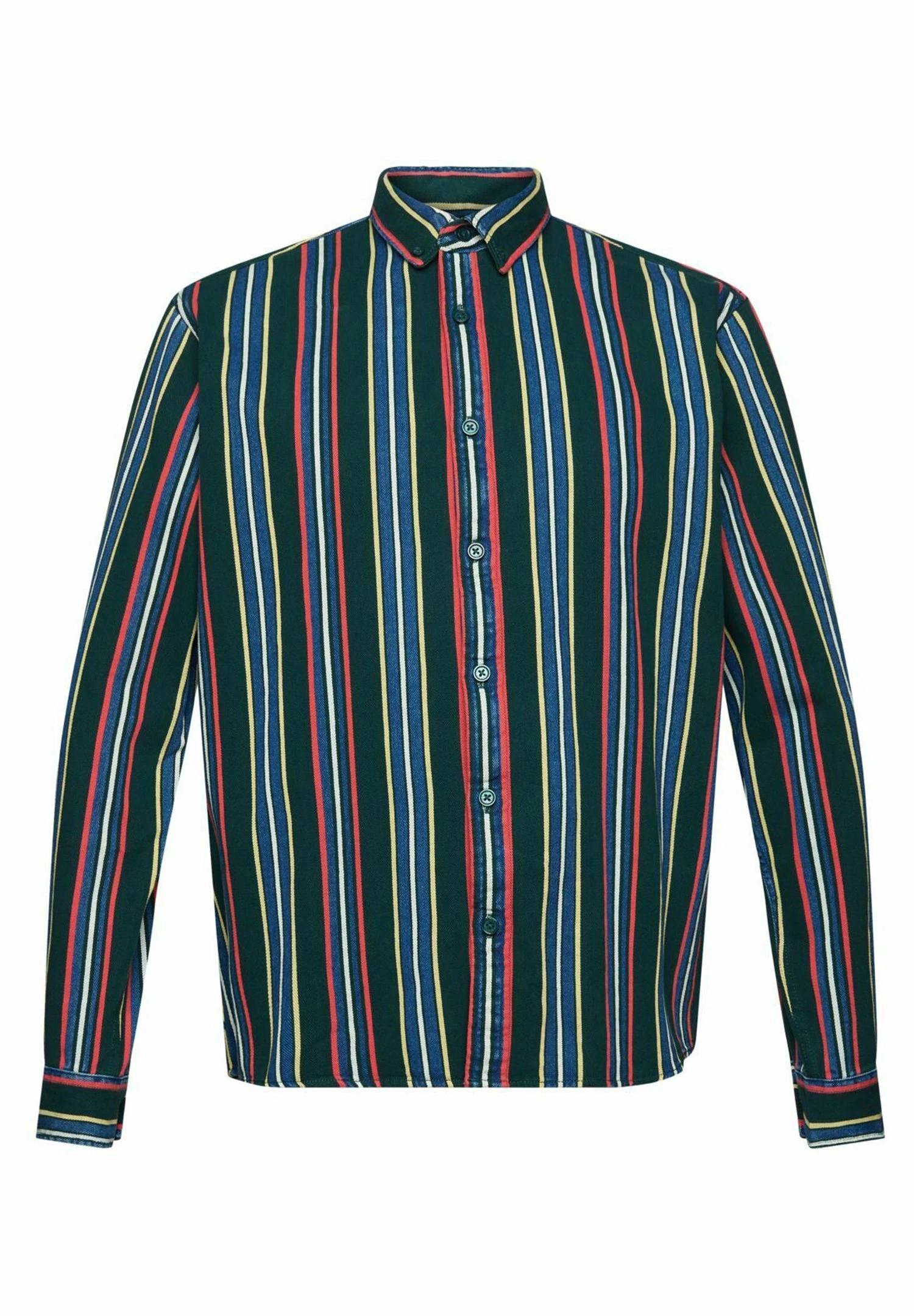 Edc By Esprit Mit Streifen - Overhemd - Dark Teal Green 7 Edc By Esprit Mit Streifen - Overhemd - Dark Teal Green - Afbeelding 7