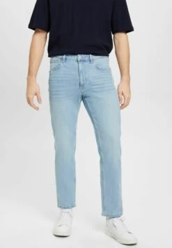 ESPRIT Straight Leg Jeans - Blue Bleached