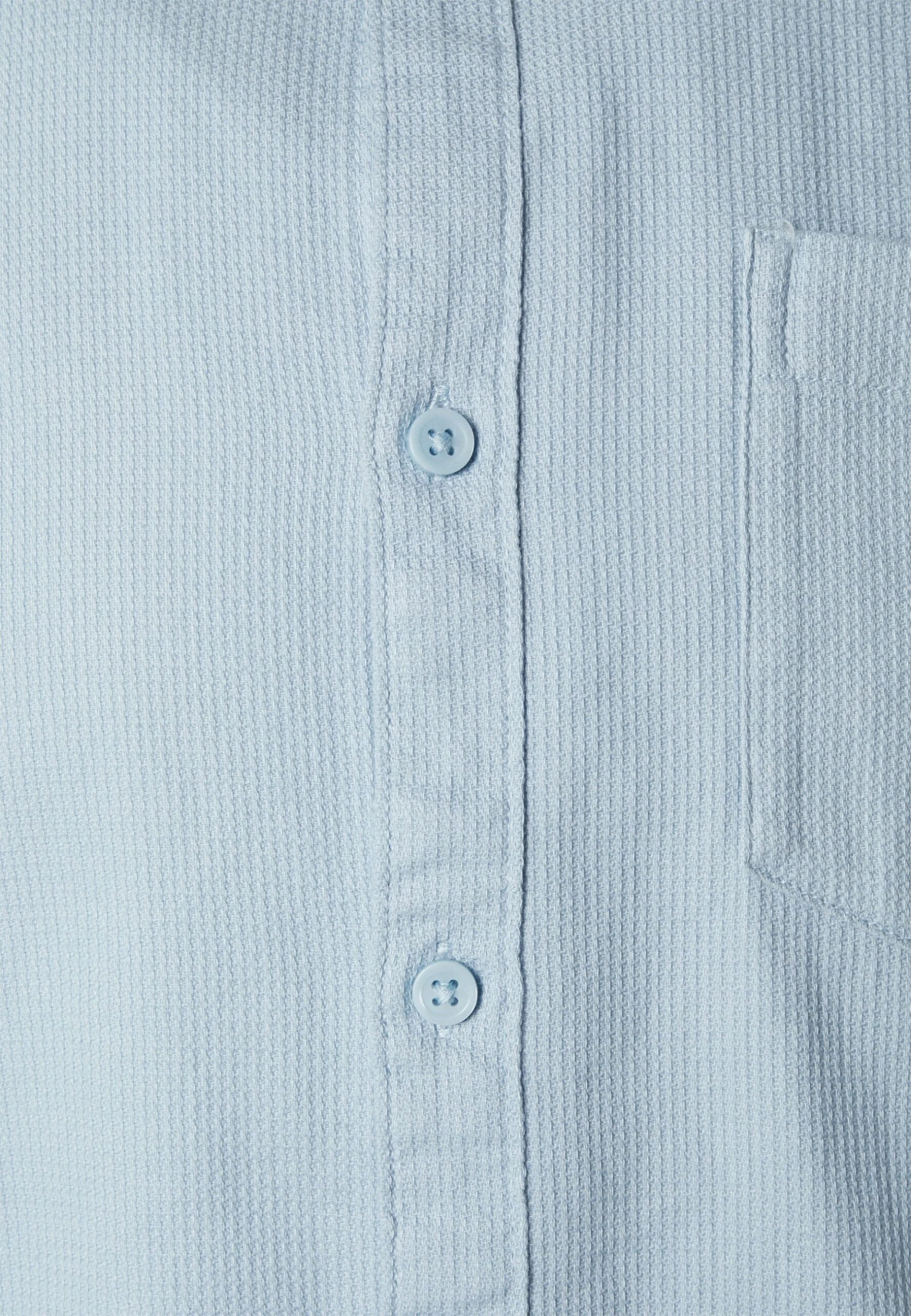 ESPRIT Waffle - Overhemd - Light Blue 3 ESPRIT Waffle - Overhemd - Light Blue - Afbeelding 3