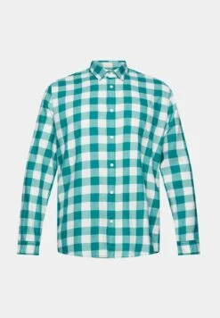 Edc By Esprit Regular Fit - Overhemd - Emerald Green -ESPRIT Winkel e11c6bd501c94c7bbb7318e3cc5d2007