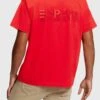 ESPRIT Yagi Archive Mit Logo - T-Shirt Print - Red