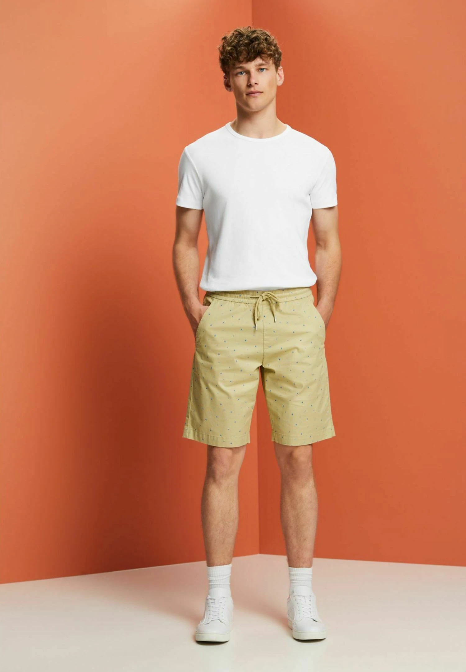 Edc By Esprit Gemusterte Pull On - Trainingsbroek - Pastel Green 4 Edc By Esprit Gemusterte Pull On - Trainingsbroek - Pastel Green - Afbeelding 4