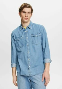 ESPRIT Overhemd - Blue Light Washed