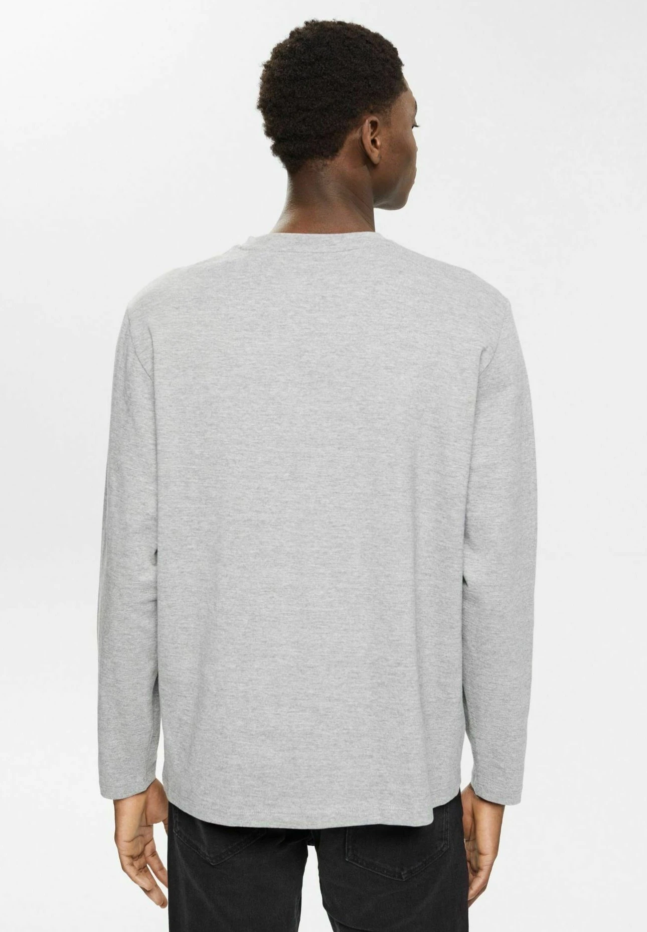 Edc By Esprit Longsleeve - Medium Grey 3 Edc By Esprit Longsleeve - Medium Grey - Afbeelding 3