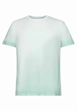 Edc By Esprit Zweifarbig Blass Gefärbtes - T-Shirt Print - Light Aqua Green -ESPRIT Winkel e843a9c2ae694c4abb15ee512fc6735c