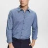 ESPRIT Gestreiftes - Overhemd - Blue