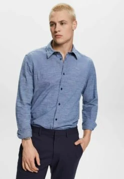 ESPRIT Gestreiftes - Overhemd - Blue