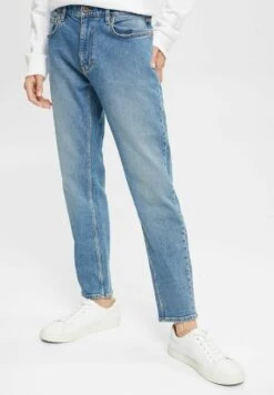 Edc By Esprit Stretch - Straight Leg Jeans - Blue Light Washed