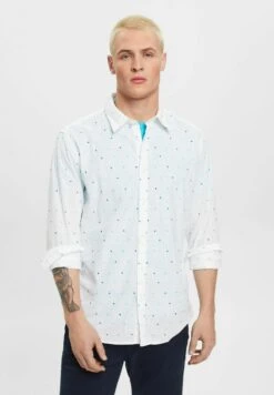 Edc By Esprit Mit Lunar Dot Muster - Overhemd - White