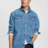 ESPRIT Overhemd - Blue Medium Washed New