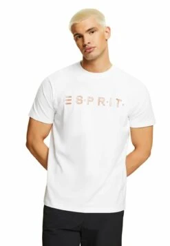 ESPRIT Mit Logo - T-Shirt Print - White -ESPRIT Winkel ee28225b1fda4dd0827fb0079673e27b
