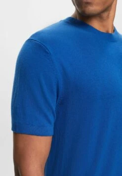 ESPRIT Sweaters - T-Shirt Basic - Bright Blue -ESPRIT Winkel ee87dd88c3144f21af4a932f08d2ffe5