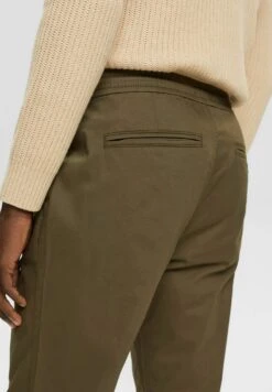Edc By Esprit Stil - Chino - Dark Khaki -ESPRIT Winkel eec08ac181104131a0362488b6c4274f