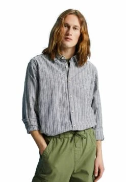 ESPRIT Streifen Mit Anteil - Overhemd - Black