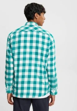Edc By Esprit Regular Fit - Overhemd - Emerald Green -ESPRIT Winkel f136e5017f204ba79742716c9a2ed77d