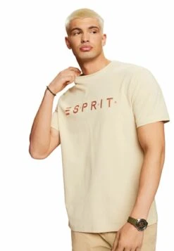 ESPRIT Mit Logo - T-Shirt Print - Beige -ESPRIT Winkel f3b8330d17b348c79057e3bd43ca525e