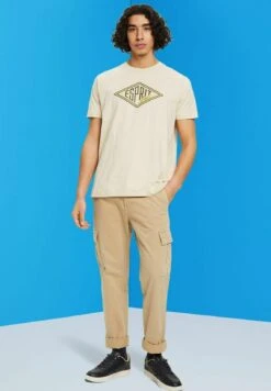 ESPRIT T-Shirt Print - Light Taupe
