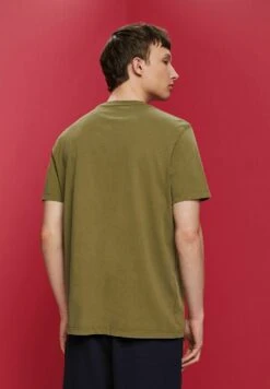 ESPRIT T-Shirt Basic - Olive -ESPRIT Winkel fd6fcdbae1c245af9fe25493d0ecaa19