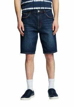 Edc By Esprit Jeansshort - Dark Blue Denim