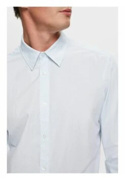 ESPRIT Schmal GeschnittenesMit Allover Dessin - Overhemd - White -ESPRIT Winkel fe89d26163174327b1a4b5798fd1d178